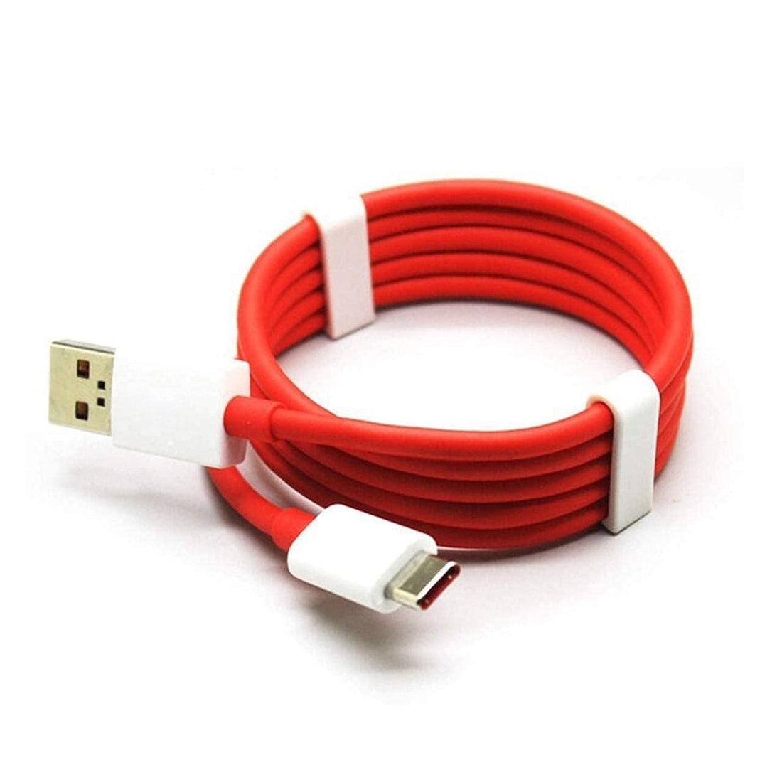 Red Type C data cable for mobile devices