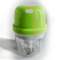 Portable electric vegetable chopper